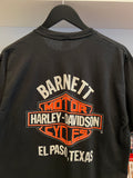 Vintage Barnett Harley-Davidson El Paso Texas T-Shirt Sz L