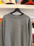Nike Mini Swoosh Dark Gray Sweatshirt Sz XL Gray Tag