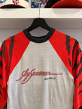 Vintage Sky Screamer Ride Six Flags AstroWorld Houston Amusement Park Baseball T-Shirt Sz S