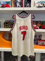 Vintage Larry Bird #7 USA Basketball Champion Jersey Sz 48 / Sz XL Made in USA