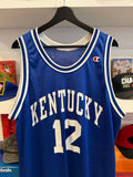 Vintage UK University of Kentucky #12 Champion Jersey Sz 48 Made in USA