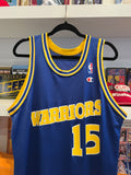 Latrell Sprewell #15 Golden State Warriors Champion Jersey Sz 44 / Sz L Made in USA