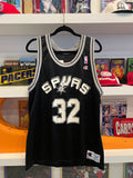 Vintage Sean Elliott San Antonio Spurs Champion Jersey Sz 44 / Sz L