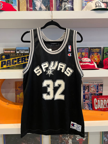 Vintage Sean Elliott San Antonio Spurs Champion Jersey Sz 44 / Sz L