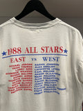 Vintage 1988 38th Anniversary NBA All Star Game Chicago Caricatures T-Shirt Sz L