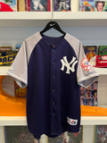 NWT New York Yankees Majestic Jersey Sz L