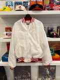 Vintage IU Indiana Satin Varsity Jacket Sz XL
