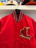 Vintage St Louis Cardinals Satin Starter Jacket Sz M Made in USA