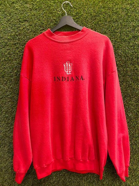 Vintage IU Indiana University Sweatshirt Sz XL 812 Vintage