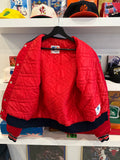 Vintage St Louis Cardinals Satin Starter Jacket Sz M Made in USA
