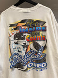 Vintage Dale Earnhardt OREO One Tough Cookie NASCAR Chase Authentics T-Shirt Sz XL Front and Back Graphics