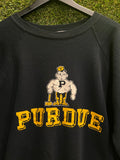 Vintage Purdue Boilermakers Sweatshirt Sz L