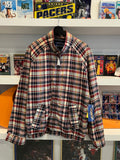 NWT Vintage Pendleton Plaid Harrington Cotton Windbreaker Jacket Sz L
