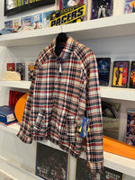 NWT Vintage Pendleton Plaid Harrington Cotton Windbreaker Jacket Sz L