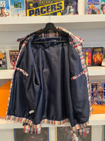 NWT Vintage Pendleton Plaid Harrington Cotton Windbreaker Jacket Sz L