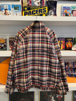NWT Vintage Pendleton Plaid Harrington Cotton Windbreaker Jacket Sz L