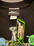 NWT The Fast and The Furious Movie Glow in the Dark T-Shirt Sz M