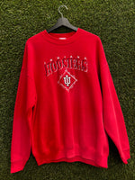 Vintage IU Indiana Hoosiers Sweatshirt Sz XL