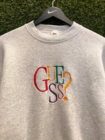 Vintage Bootleg Guess? Sweatshirt Sz L