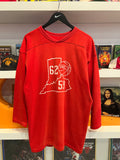 1982 IU UK Basketball Game Long Sleeve T-Shirt Sz L
