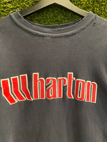 Vintage Wharton Champion Reverse Weave Sweatshirt Sz L