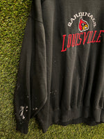 Vintage Louisville Cardinals Sweatshirt Sz XL