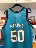 Vintage Bryant Reeves #50 Vancouver Grizzlies Champion Jersey Sz 44/L Made in USA