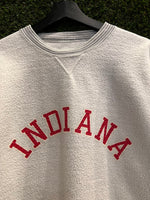 Vintage Indiana Sweatshirt Reversed Out Sz M