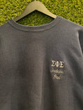 Vintage Sigma Phi Epsilon Indiana Dad Embroidered Champion Reverse Weave Sweatshirt Sz XL