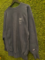 Vintage Sigma Phi Epsilon Indiana Dad Embroidered Champion Reverse Weave Sweatshirt Sz XL