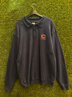 Chicago Bears Polo Sweatshirt Sz XL