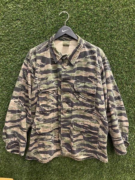 Camo Army Jacket Sz L