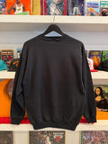 Vintage IU indiana University Embroidered Sweatshirt Sz L Made in USA