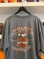 2006 Black Hills Harley-Davidson Rapid City SD Home of the Sturgis Rally Pocket T-Shirt Sz XXL Made in USA