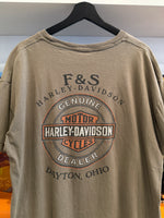 F&S Harley-Davidson Dayton Ohio Pin Up T-Shirt Sz XL