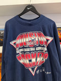 Vintage 1994 Houston Rockets NBA Long sleeve T-Shirt Sz L