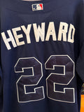 Jason Heyward #22 Atlanta Braves Jersey Sz 50
