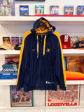 Vintage Indiana Pacers Reebok Velour Warm Up Jacket Sz L
