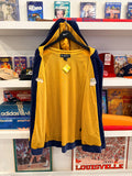 Vintage Indiana Pacers Reebok Velour Warm Up Jacket Sz L
