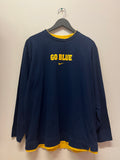 University of Michigan Nike Long Sleeve T-Shirt Sz L