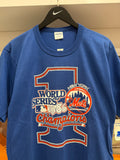 NWT New York Mets 1986 World Series Champions Starter T-Shirt Sz M Made in USA