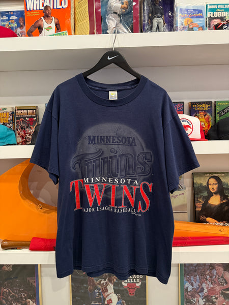 Vintage 1994 Minnesota Twins MLB Large Graphics T-Shirt Sz XL