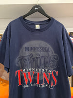 Vintage 1994 Minnesota Twins MLB Large Graphics T-Shirt Sz XL