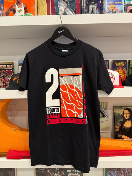 NWT Vintage Portland Trailblazers NBA T-Shirt Sz M Made in USA