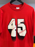 Vintage #45 He’s Back T-Shirt Sz L Made in USA