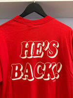 Vintage #45 He’s Back T-Shirt Sz L Made in USA