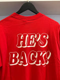 Vintage #45 He’s Back T-Shirt Sz L Made in USA