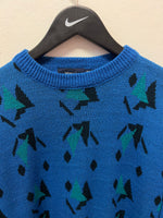 Vintage Wrangler Geometric Pattern Sweater Sz M