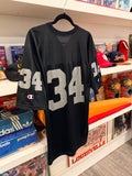 Vintage Bo Jackson Los Angeles Raiders Champion Jersey Sz 40/M Made in USA