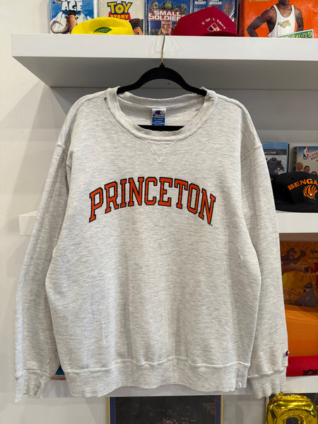 Vintage Princeton University Gray Champion Sweatshirt Sz XL Made in USA